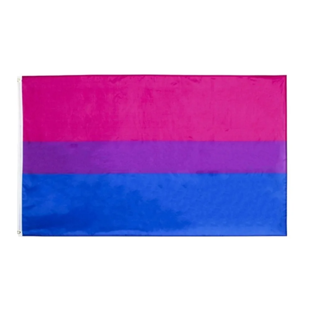 3x5ft полиэстер Радуга Pansexual прямоугольный баннер большой флаг «ПРАЙД» Tansgender долговечность креативный LQBTQ гей украшения