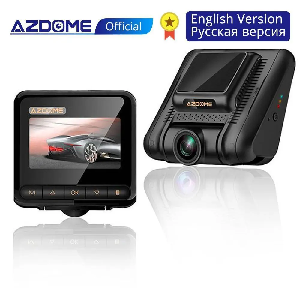 

AZDOME 170 Wide Angle Lens Car DVR Dashcam Loop Recording G-Sensor Tachograph 1080P Full HD Car Camera Wifi Driving Record