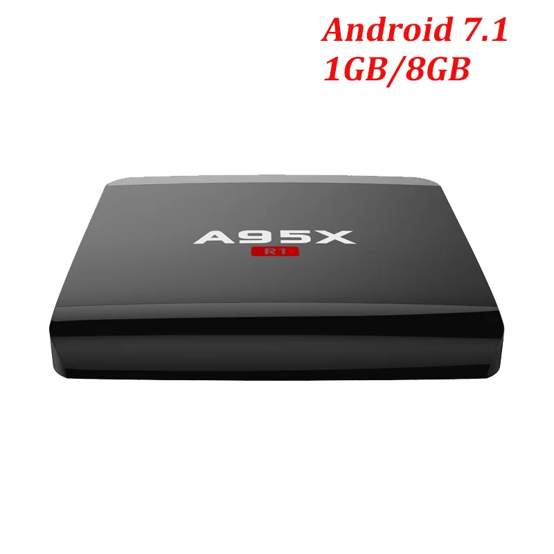 A95X R1 Android 7,1 Smart tv Box Amlogic S905W четырехъядерный 1 ГБ 8 ГБ HD2.0 4K2K HD 2,4G Wifi A95x Nexbox потоковый медиаплеер - Цвет: 1GB 8GB