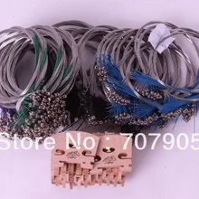 4/4 Скрипки частей, 20 штук кленовый деревянный мост+ 20 комплектов со стальными струнами# E5