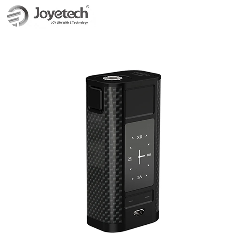 Оригинальная электронная сигарета Joyetech cuboid Tap Box Mod с OLED дисплеем 228 Вт батарейный комплект питание от 18650 электронная сигарета Большая распродажа - Цвет: Черный