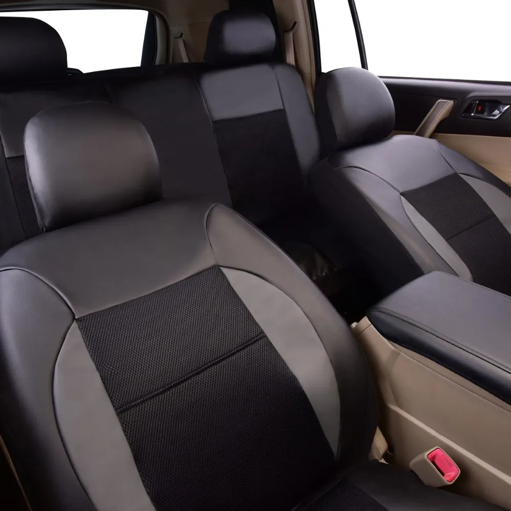 Car-pass 2019 New Leather Auto Car Seat Covers Universal Automotive car seat cover for car lada granta toyota nissan lifan x60 13