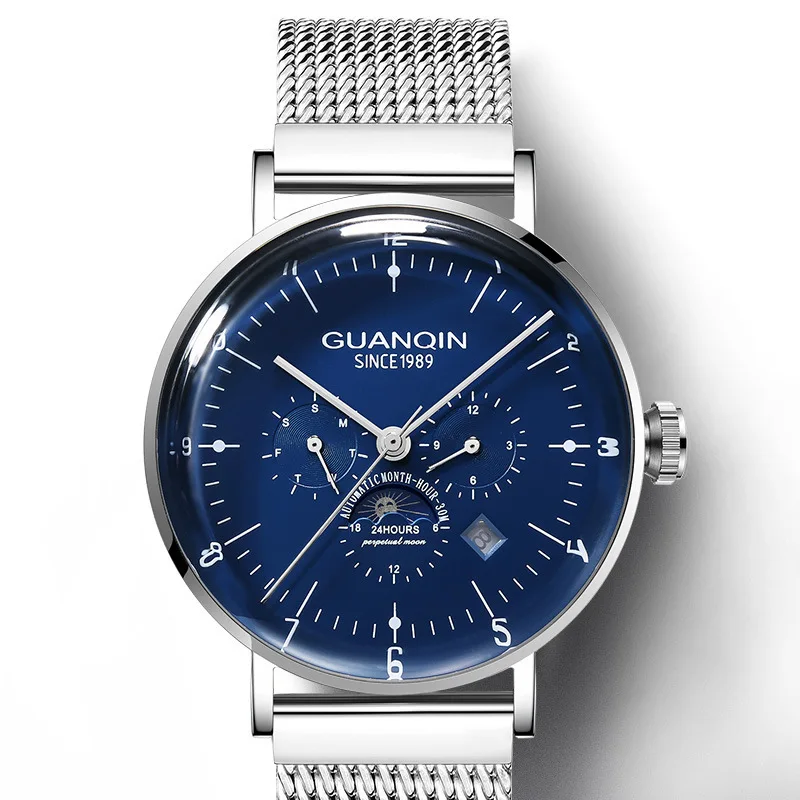 

Man High Archives Fully Automatic Hollow Out Switzerland Waterproof Crown Qin Wrist Watch GJ16115