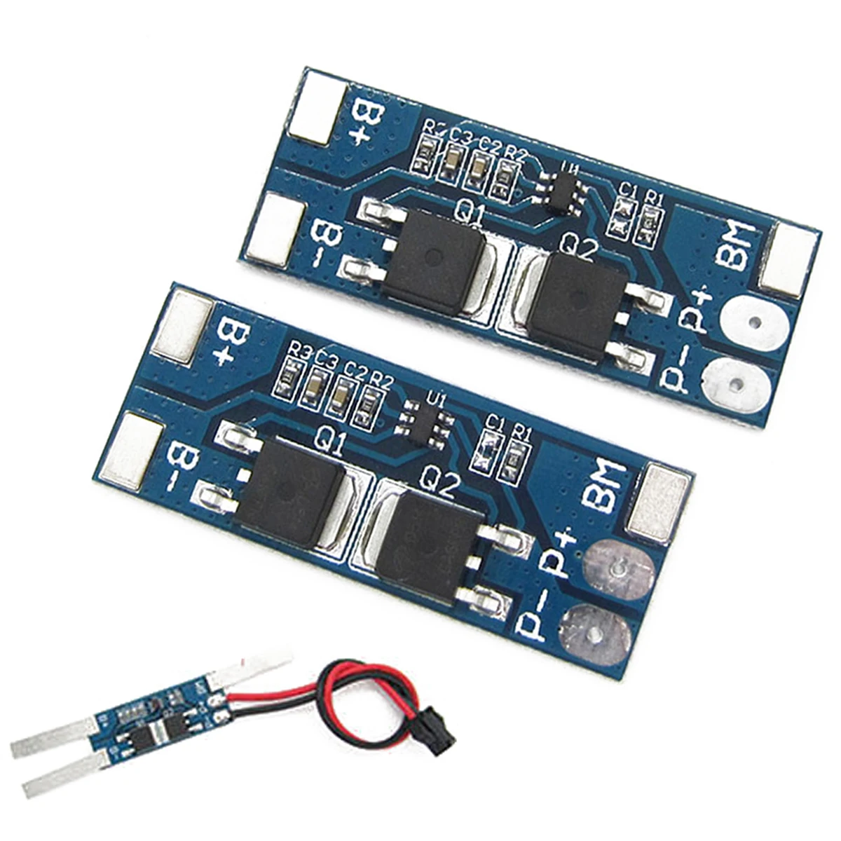 1pc 2S 8A 7.4V 8.4V Lithium LiPo Cell Li-ion BMS Battery 18650 Protection Board Short Circuit Protective  Size 41*16*3.5mm