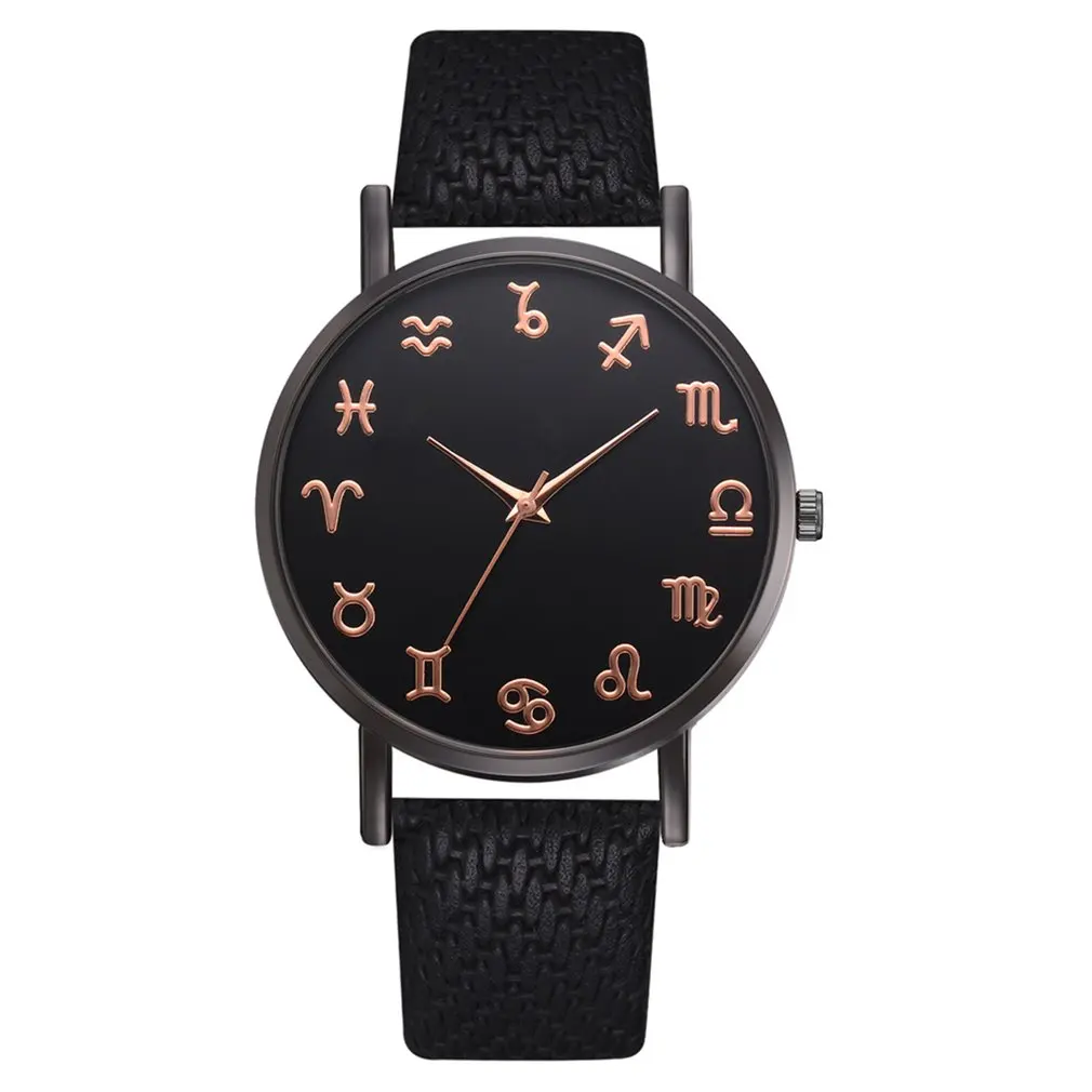 Топ бренд класса люкс девушка Quartzwatch для мужчин и женщин кварцевые часы с кожаным