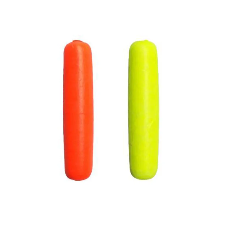 

100Pcs Fishing Float Bobber Floating Foam EVA Cylinder Rig Float Fishing Float Striking Bean Fish Accessories Tackles