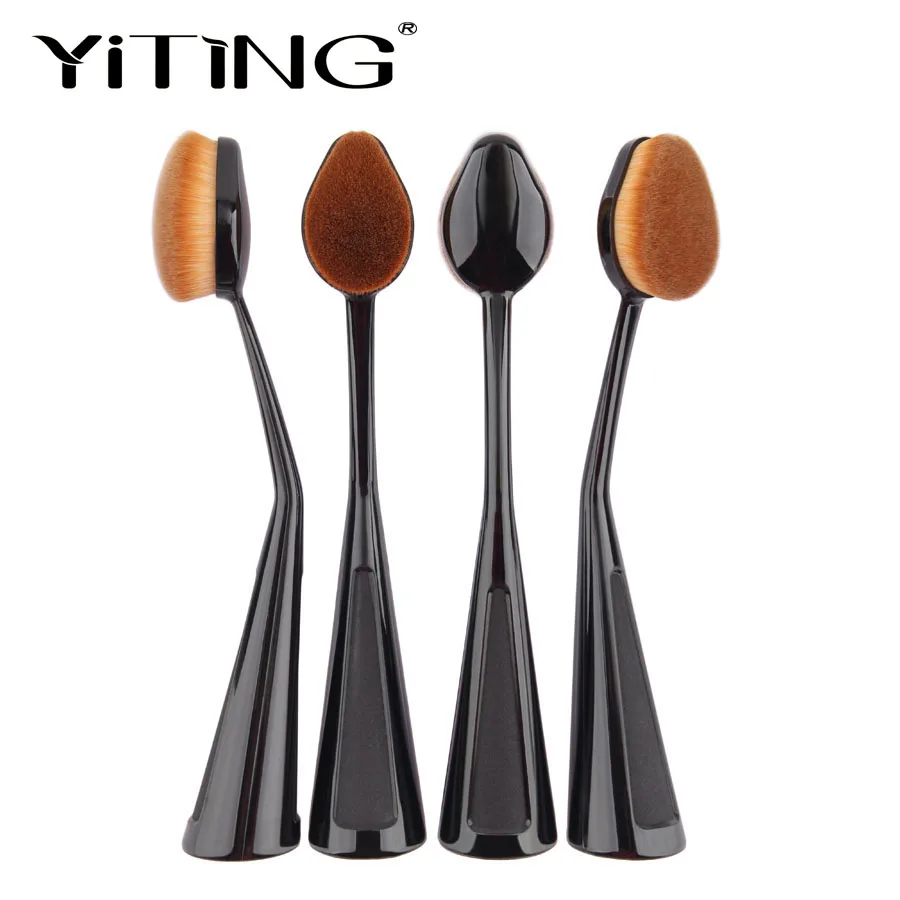 YiTing Triangle Brush Toothbrush Foundation Makeup Brushes Cosmetic