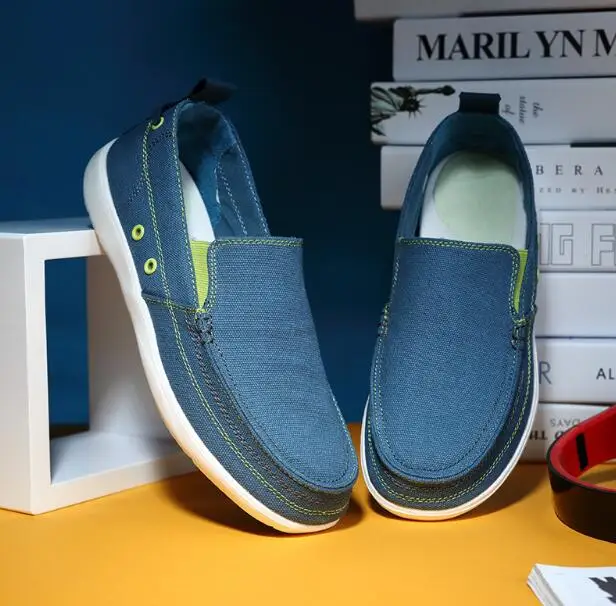 Black White Blue Red Casual Shoes 2018 Summer Sneakers Lightweight Comfortable Breathable Casual Large Oafers Shoes KF102-128 C1