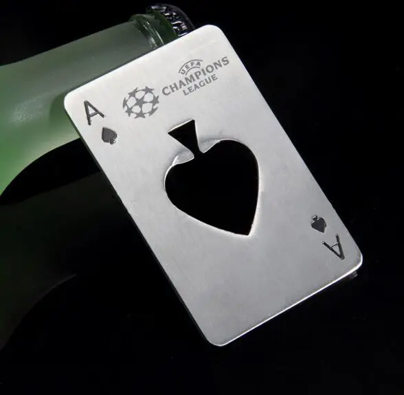 Desk set stainless steel LOVE HEART beer bar opener engrave with your /business info by laser machine 10pcs a lot
