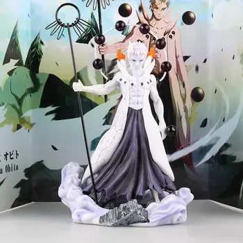 

Huong Anime Figure 24 CM Naruto Rikudousennin Uchiha Obito PVC Action Figure Collectible Model Toy Doll Christmas Gift