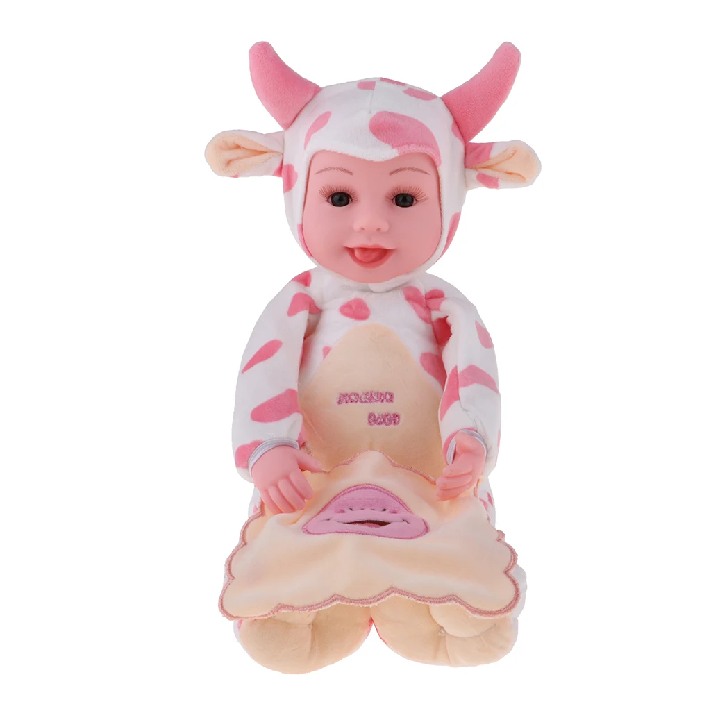 pink cow stuffed animal