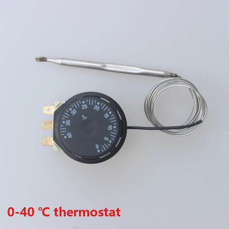 0 to 40 degrees celsius thermostat,3 pin tempering switch,temperature control switch,adjustable