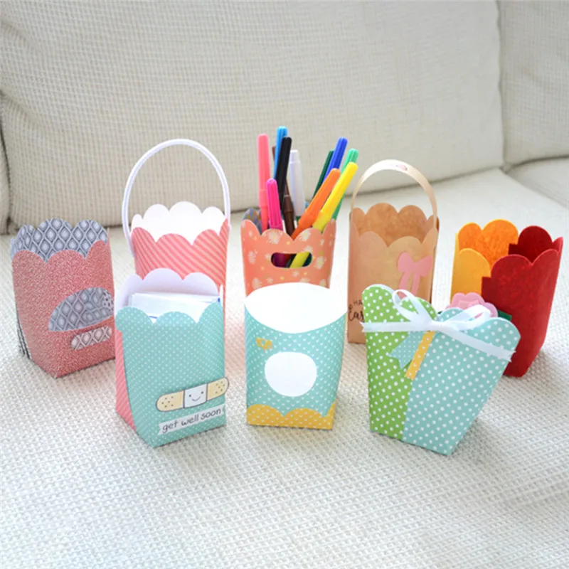 

GJCrafts Gift Box Bags Metal Cutting Dies for Dies Scrapbooking Card Making DIY Album Craft Dies 2019 New Arrival Craft Die Cut