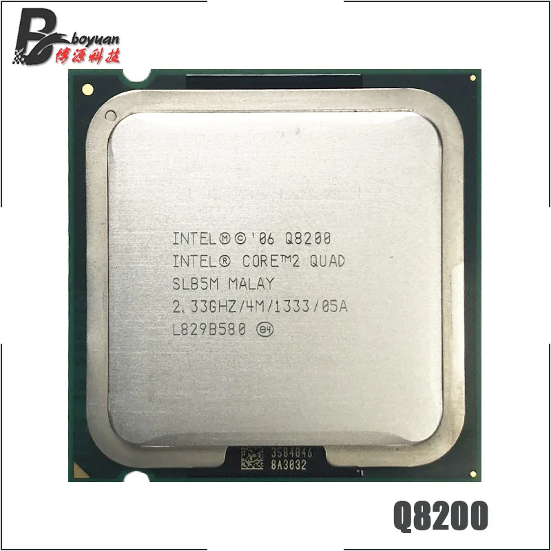 

Intel Core 2 Quad Q8200 2.3 GHz Quad-Core CPU Processor 4M 95W 1333 LGA 775