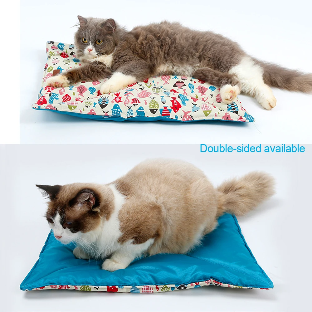 Waterproof Dog Cat Mat Double Faced Pet Mattress Cat Mats With Cute