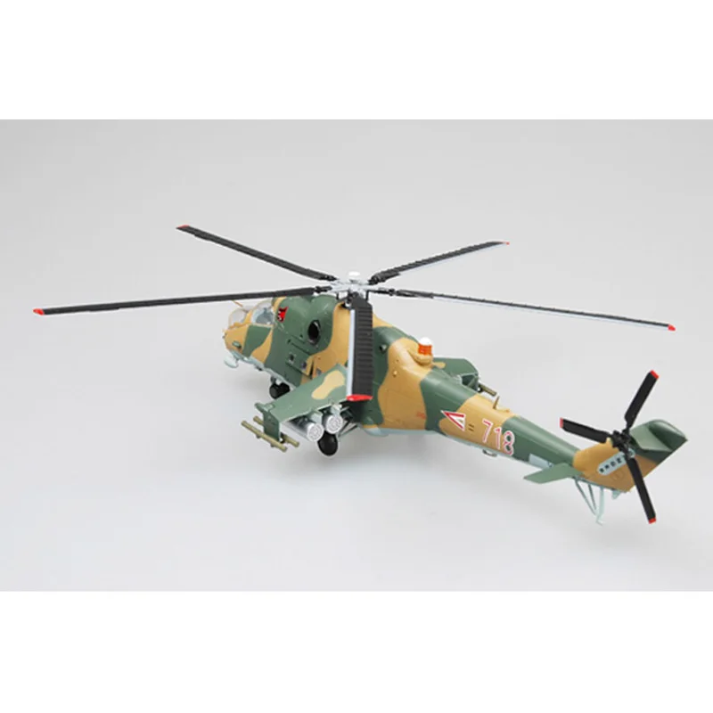 Easy Model Air Force Mi 24 вертолет Hind1/72 масштаб Готовая модель игрушки для сбора