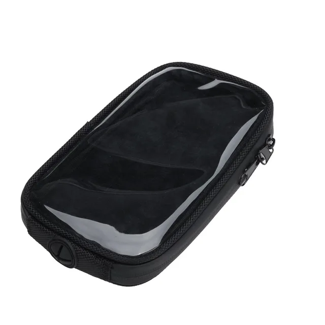Mofaner Universal Black Motorcycle Tank Bag Magnetic Gas Clear Bags For Cell Phone Case Holder Mount
