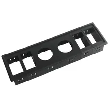 6 банд кулисный переключатель панель Корпус крепление, USB зарядное устройство адаптер/Вольтметр/12 В питания Ciga розетка Держатель DIY