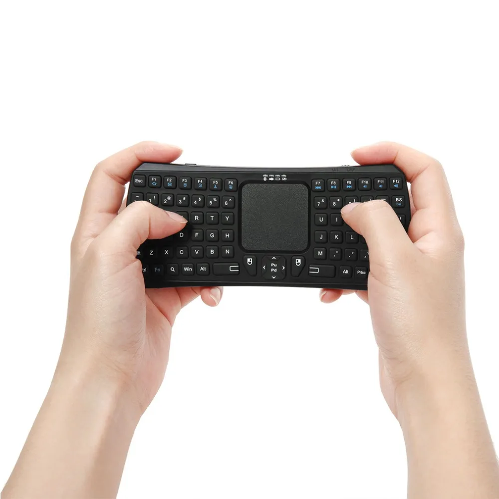 

Ergonomic Design 3 in 1 Mini Portable Wireless Remote Bluetooth Keyboard Multi-Touch Pad Mouse for Windows Android Wholesale