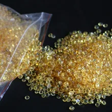 100 г Кератиновый клей гранулы бусины зерна Наращивание волос Желтый цвет Клей бусины