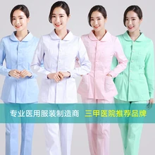 Модный дизайн костюм медика комплекты Хирургическая Одежда, больница комплекты врач-медсестра равномерной стоматологическая клиника рабочая одежда лабораторный халат