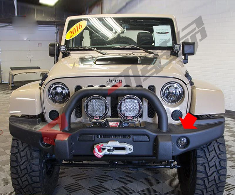 

High Strength Steel Front Protection Bumper(Bull Bar/Winch Bar) Wrangler Car Styling