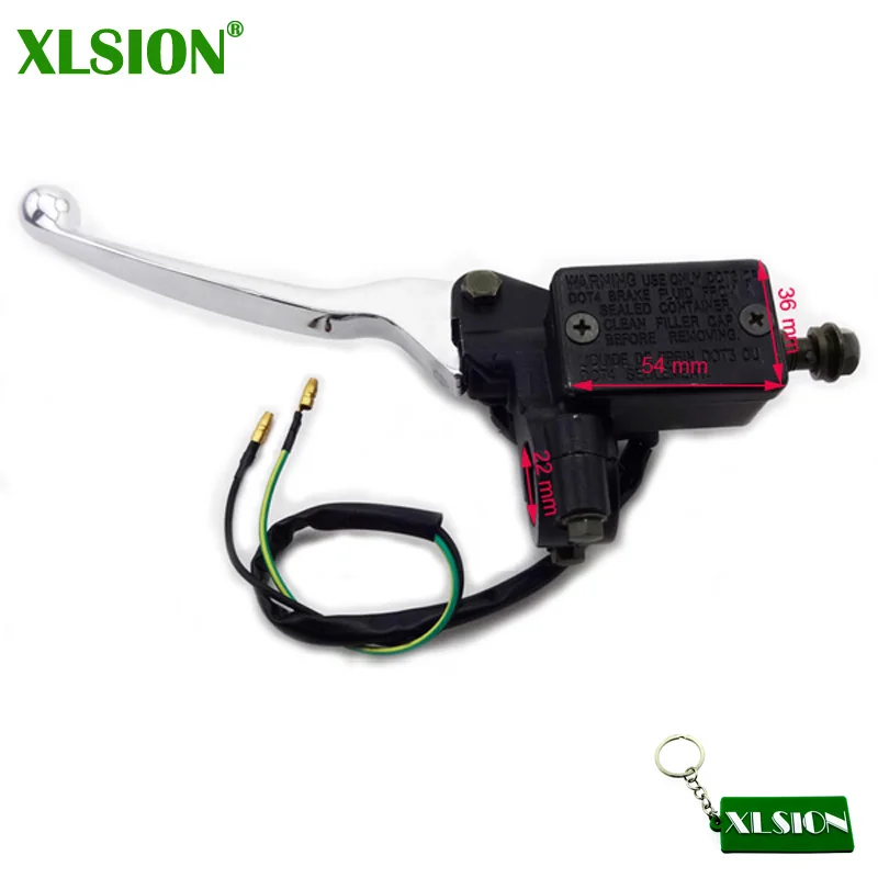 Xlsion Left Side Hydraulic Master Cylinder Brake Lever For 50cc 110cc