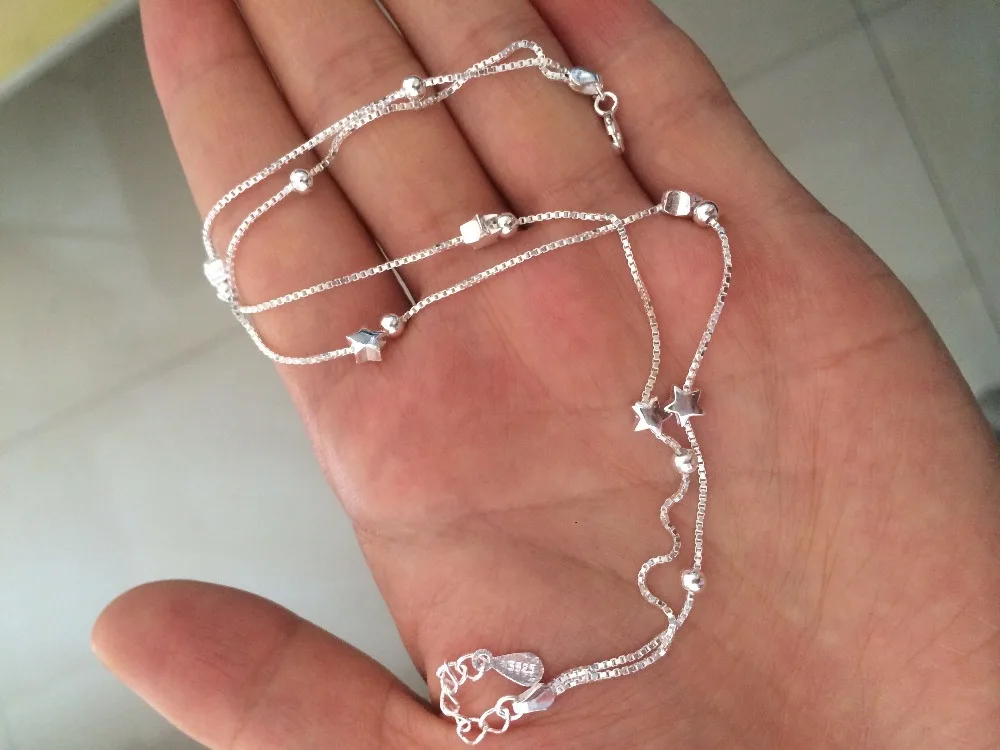 1 шт. серебряное Ювелирное Украшение двухслойные многорядные бусины на удачу и