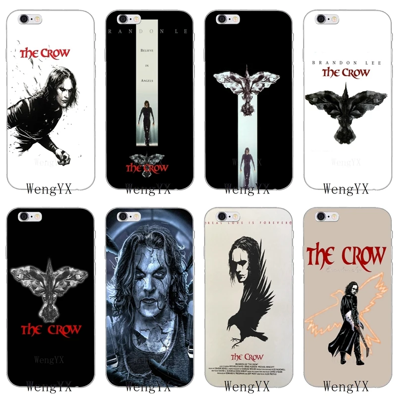 

The Crow Brandon Lee Soft phone case For huawei honor 6A 7A 7C 8 8C 8X 9 10 mate 20 P20 Pro lite P9 y6 y7 y9 prime 2018 2019