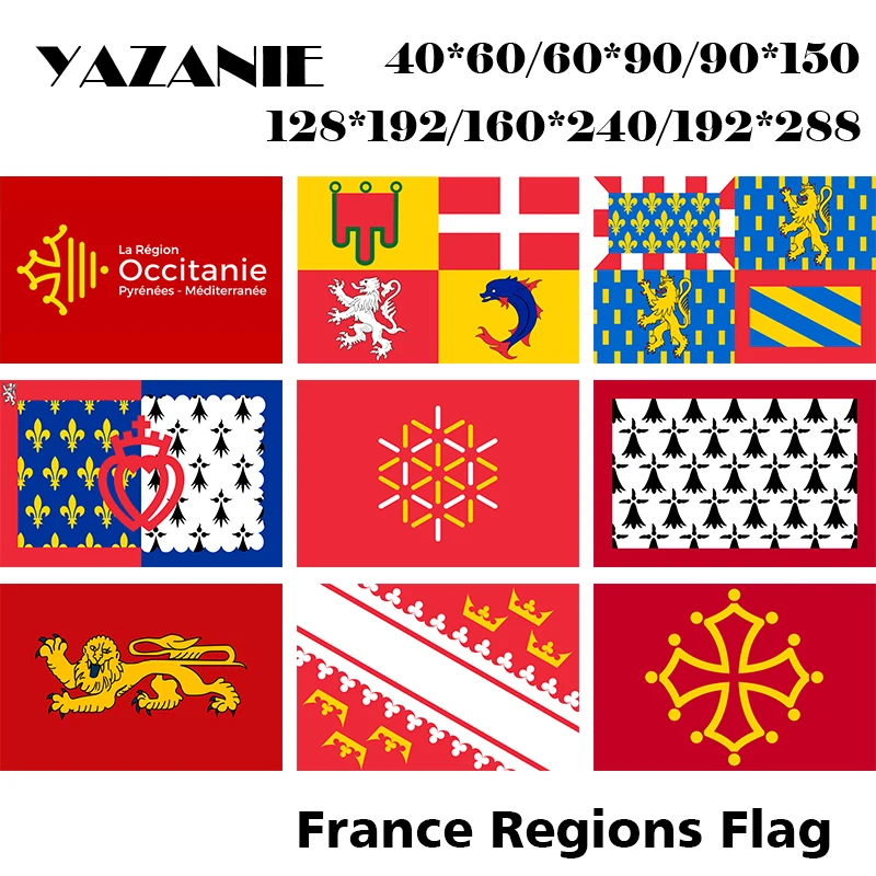 France Franche-Comté Banner French Provincial Flags Flag 30x45cm 