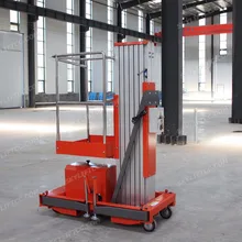 6 м алюминиевый мачта воздушный рабочий подъемник