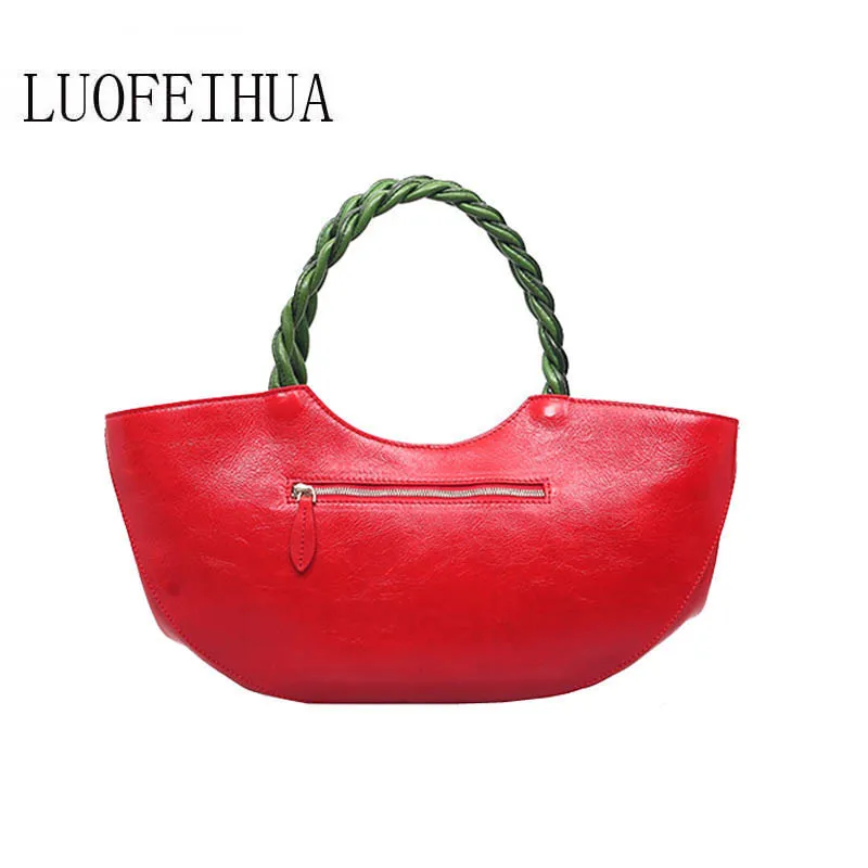 Ethnische Hand Handtasche Designer Blume 2019 Stil Black Reinem brown Erstellt red Luofeihua Neue Leder Retro Tasche 74WCCqSI