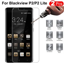 2 шт для Blackview P2 закаленное стекло для Blackview P2 Lite Защитная пленка для Blackview P2 Lite 5,5"