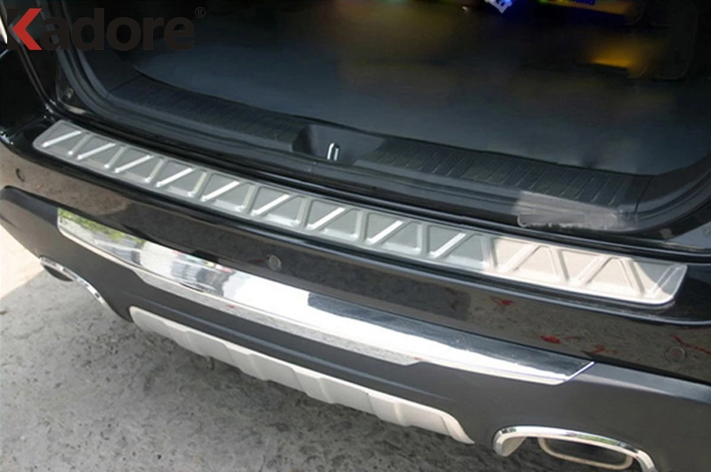 Защитная пластина для заднего бампера из нержавеющей стали Kia Sportage 2006 2007 2008 2009