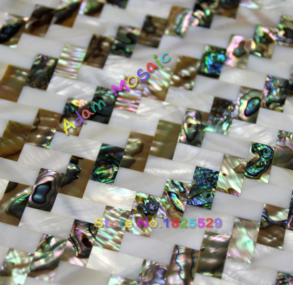 Online kopen wholesale abalone mozaïek uit china abalone ...