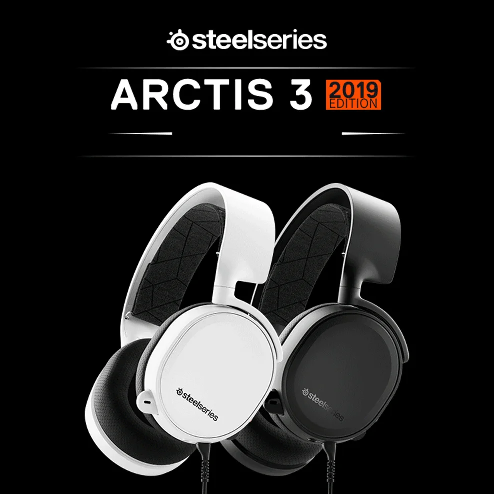 SteelSeries Arctis 3 Pro-игровая гарнитура с высоким разрешением Lautsprechertreiber DTS Наушники X V2.0 Surround