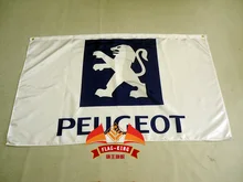 Peugeot racing team flagge, peugeot racing banner, 90*150 CM polyster marke flagge