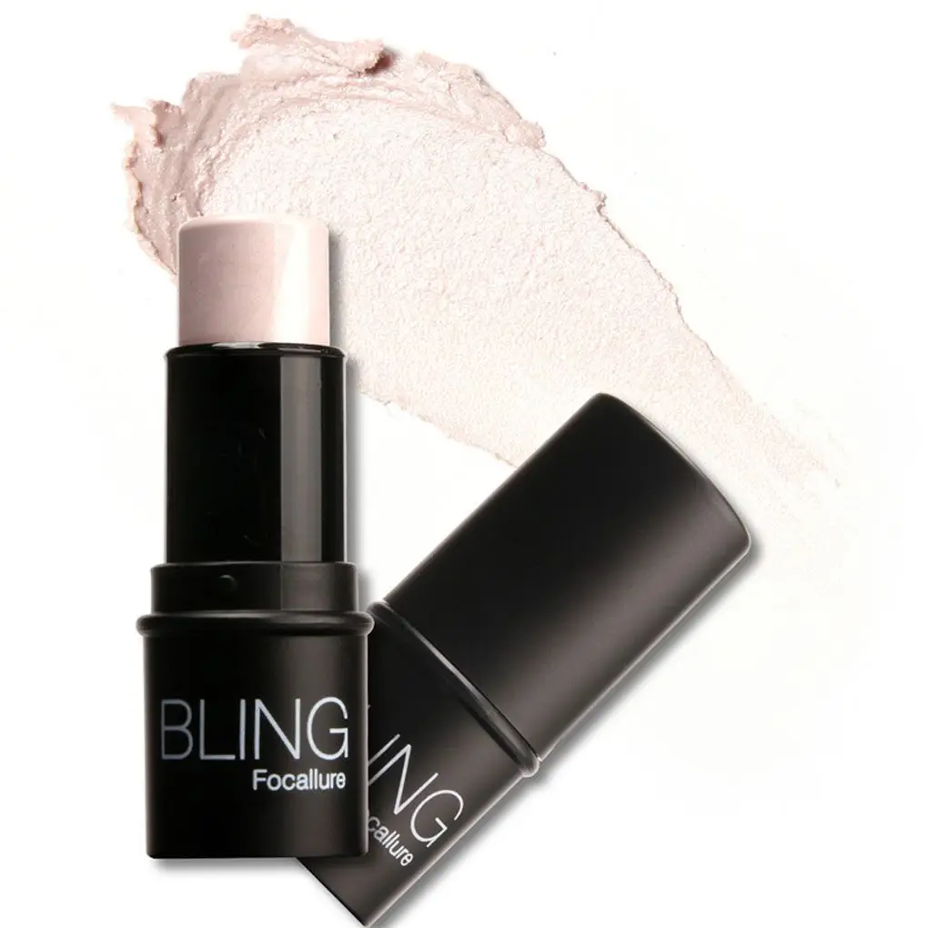 

1PC New Highlighter Stick Face Makeup Concealer Pen Foundation Stick Cream Shimmer Waterproof Cosmetic Stick
