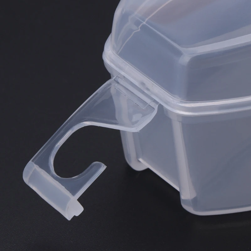 Плавательная стеклянная коробка, прозрачные очки, портативный пластиковый чехол, унисекс, защита от запотевания, водонепроницаемая коробка для очков