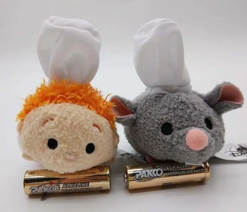 

NWT Ratatouille Remy Alfredo Linguini 3.5" Mini Plush Gift
