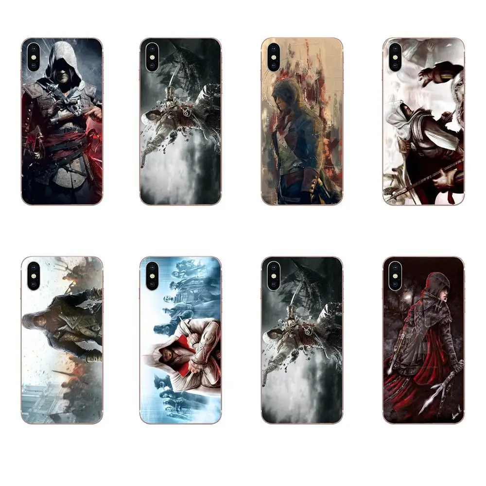 

Assassins Creed Classic Figure For Samsung Galaxy Note 5 8 9 S3 S4 S5 S6 S7 S8 S9 S10 mini Edge Plus Lite TPU Cases Capa Cover