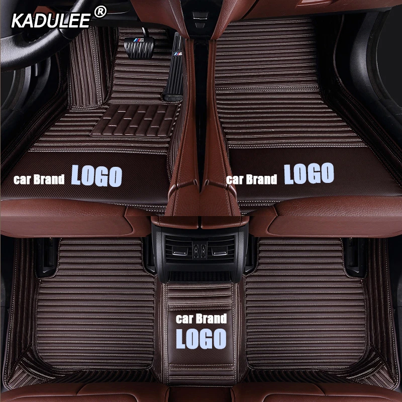 

KADULEE car floor Foot mat For skoda superb 2017 3 kodiaq yeti octavia rs 1 fabia 3 karoq rapid 2017make custom auto accessories