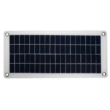 

Semi-flexible 18V/5V 10.5W Portable Solar Panel Charger For 12V Car Boat Motor Battery Charger DIY Solar System NEW