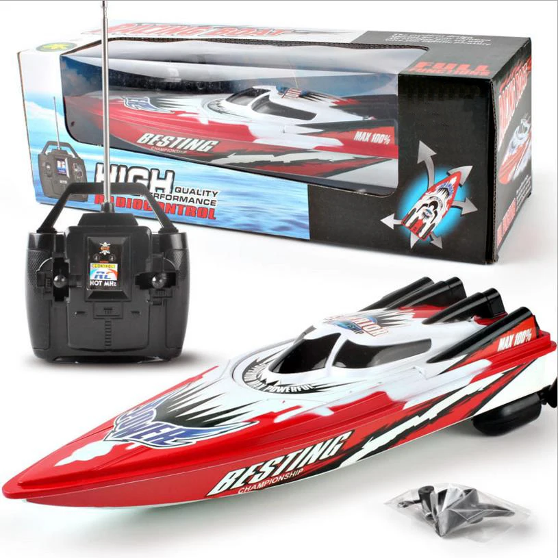 جديد عالية السرعة RC قارب سباق التحكم عن بعد قارب سريع الكهربائية كما هدية ل ألعاب أطفال أطفال هدية