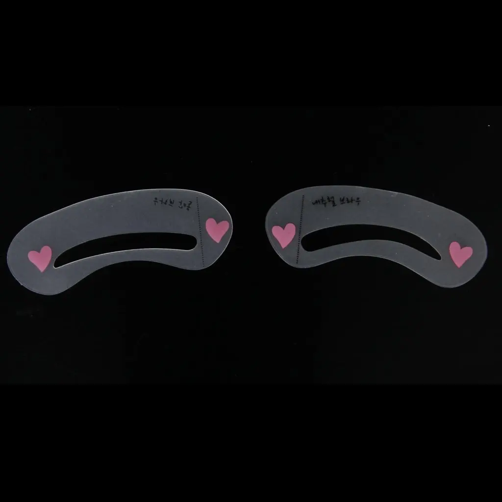 

HHFF New 6Pcs Eyebrow Stencil Grooming/Shaping Template Makeup Tool