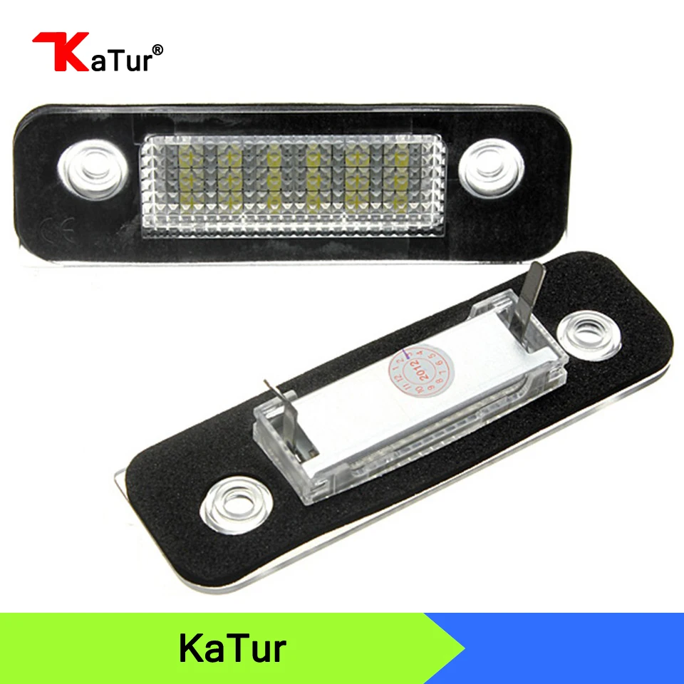 DC12V 18SMD LED License Number Plate Lamps Light For Ford Mondeo MK2