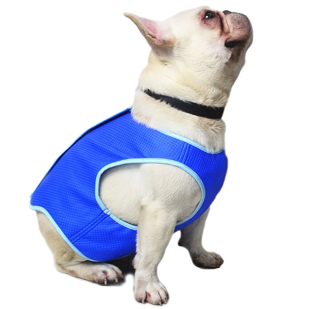 Охлаждающий Жилет для собак, ПВА, сетчатая куртка, охлаждающая шлейка для собак, уличная, домашняя, дышащая, для питомцев, Крутое пальто, летняя одежда для собак, щенков, домашних животных