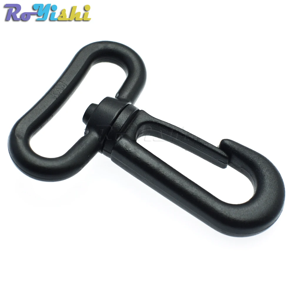 10pcs/pack Plastic Snap Hooks Rotary Swivel Backpack Buckles bing