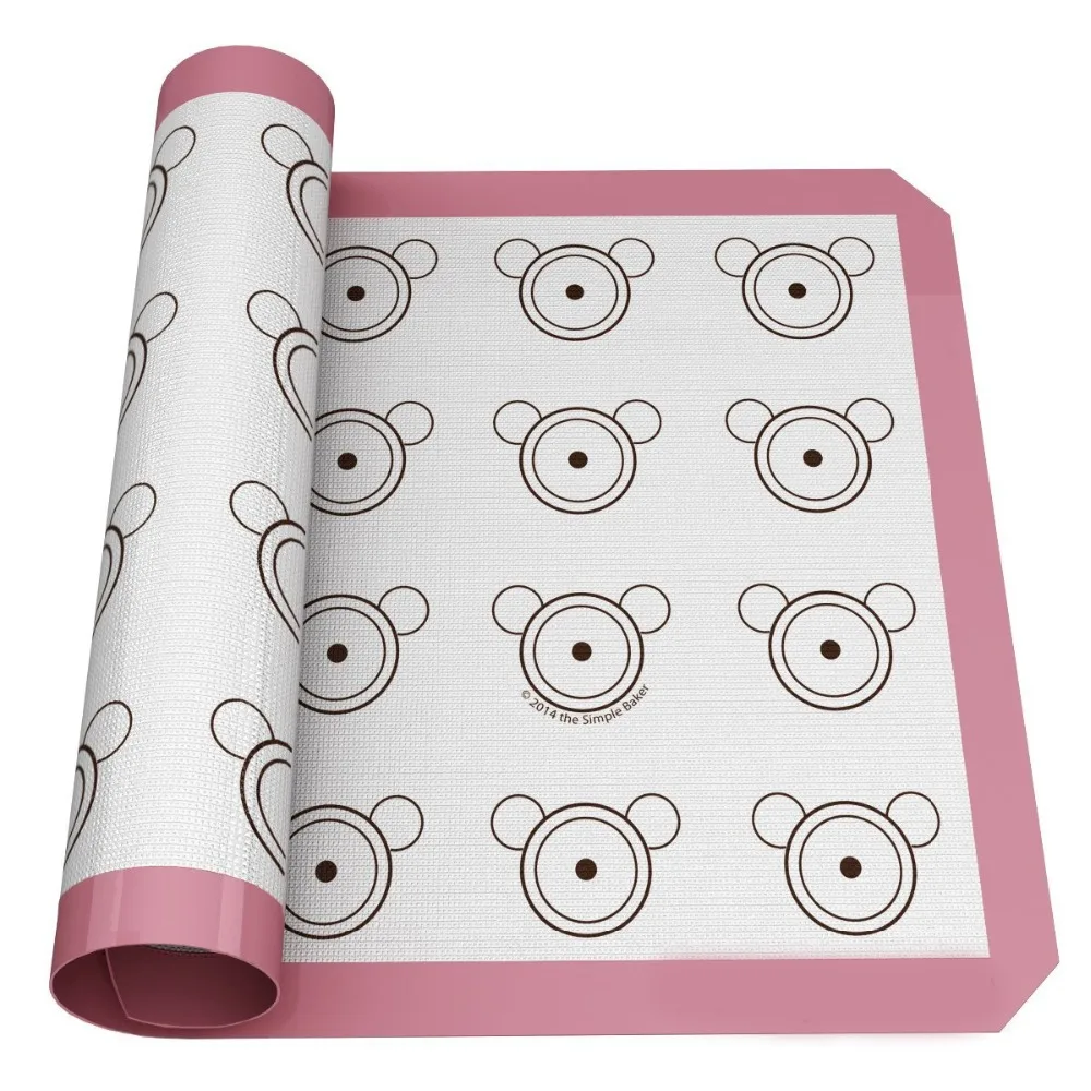 

WALFOS 420*295mm silicone Macarons baking mat-Macarons baking sheet cookie liner Macarons mat