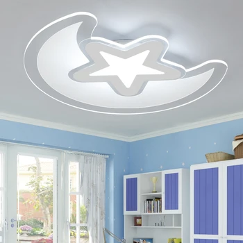 

Star moon light romantic cartoon bedroom light LED boy girl room lighting